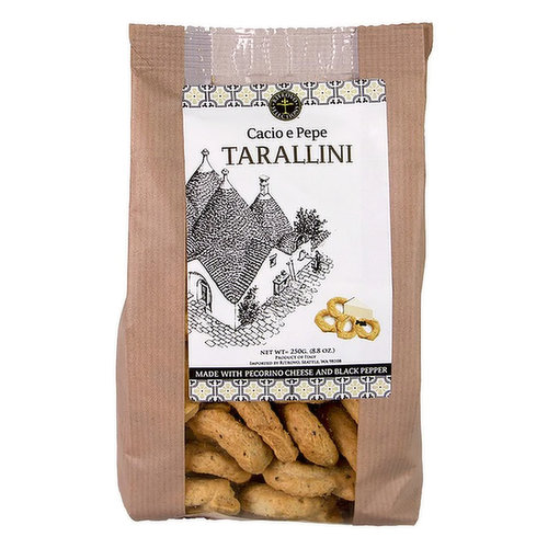 Farinella Cacio e Pepe Tarallini