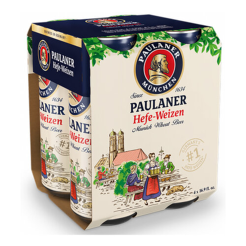 Paulaner Hefe Weizen (4-pack)