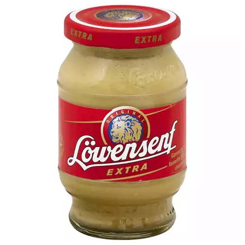 Lowensenf Mustard, Extra Hot