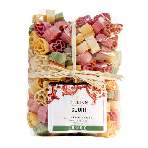 Cuori Multicolor Hearts Pasta, 1.1 Pound