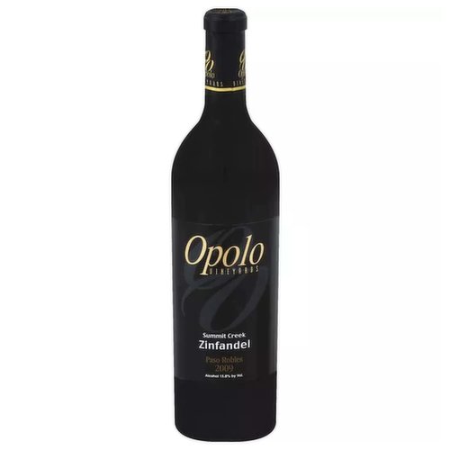 Opolo Zinfandel, Summit Creek, Paso Robles