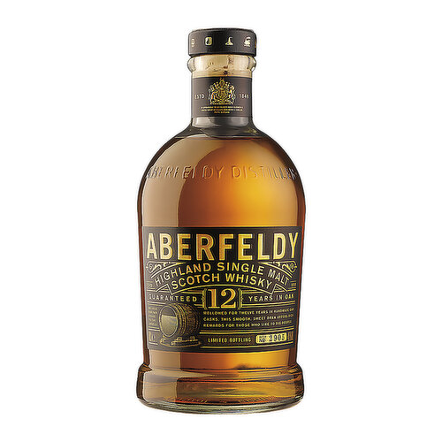 Aberfeldy 12 Year Highland Single Malt Scotch Whisky