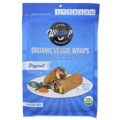 Wrawp Veggie Wraps Original