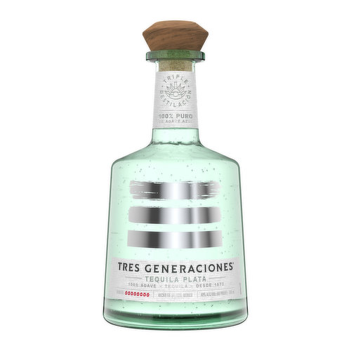 Tres Genaracions Tequila Plata