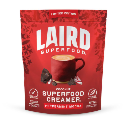 Laird Superfood Creamer Peppermint Mocha