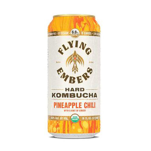 Flying Embers Hard Kombucha Pineapple Chili (6-pack)