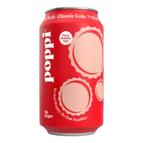 Poppi Prebiotic Soda Classic Cola