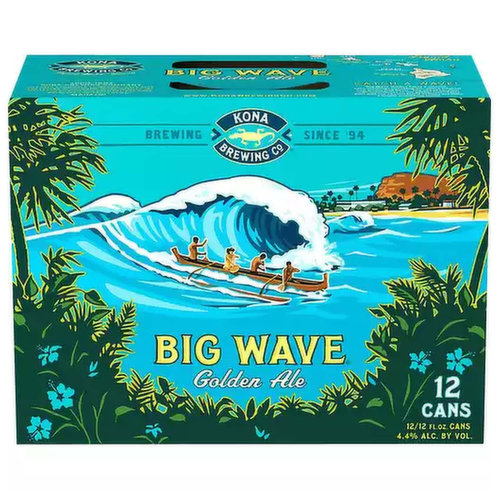 Maui Brew Big Swell IPA, Cans (Pack of 6) - Foodland