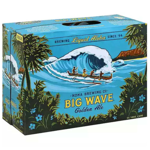 Kona Big Wave, Cans (Pack of 12)