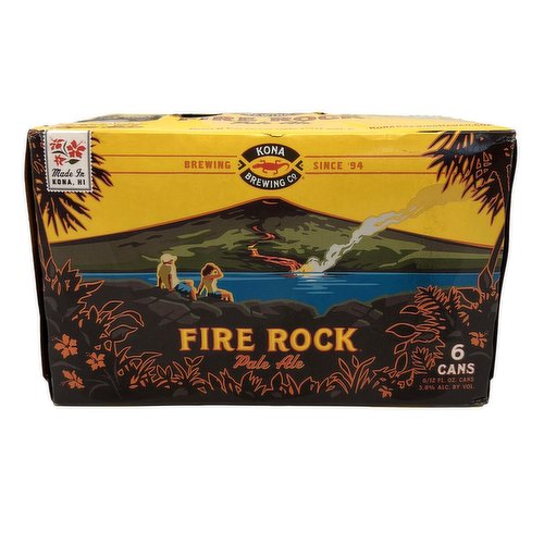 Kona Brewing Fire Rock Cans (6-pack)