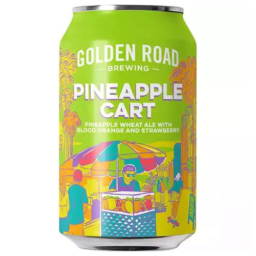 Golden Road Pineapple Cart