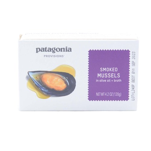 Patagonia Mussels, Smoked