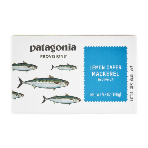 Patagonia Mackerel, Lemon Caper, 4.2 Ounce