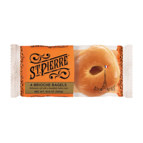 St. Pierre Brioche Bagels