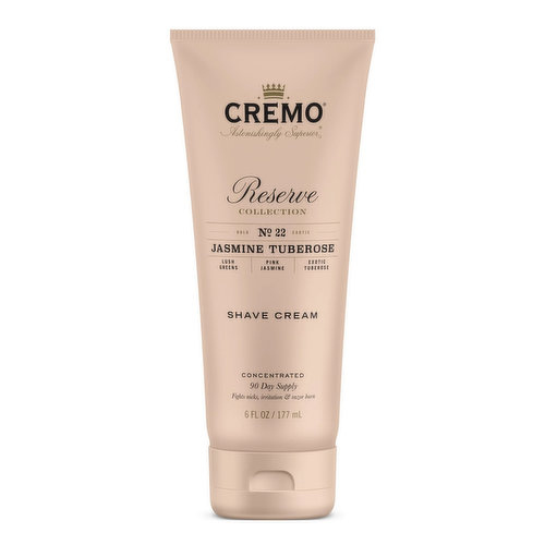 Cremo Shave Cream Jasmine Tuberose