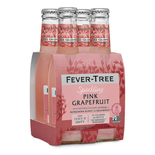 Fever Tree Pink Grapefruit (4-pack)