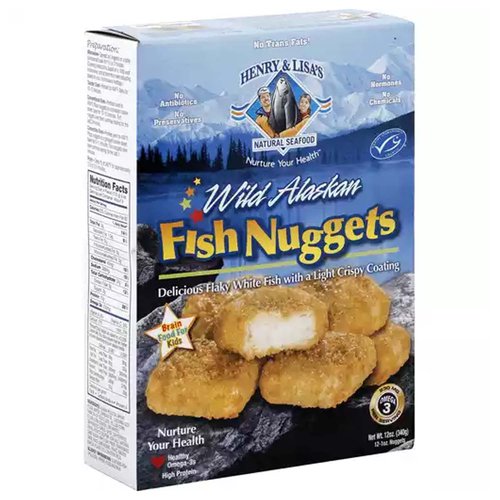 Henry & Lisa's Wild Alaskan Fish Nuggets