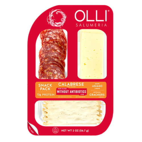 Olli Calabrese Asiago Snack Pack