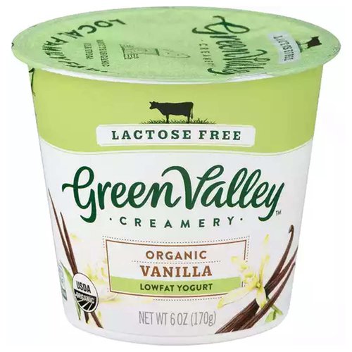 Green Valley Organic Low-Fat Yogurt, Vanilla