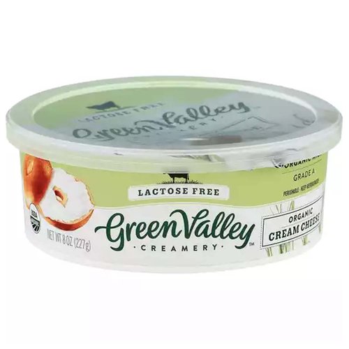 Green Valley Organic Cream Cheese, Lactose Free