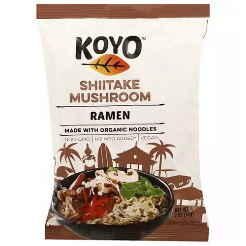 Koyo Ramen Noodle, Mushroom