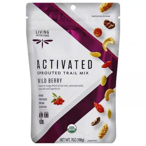 Living Intentions Trail Mix, Wild Berry