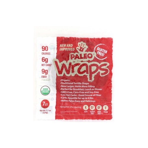 Jb G/f Paleo Wraps