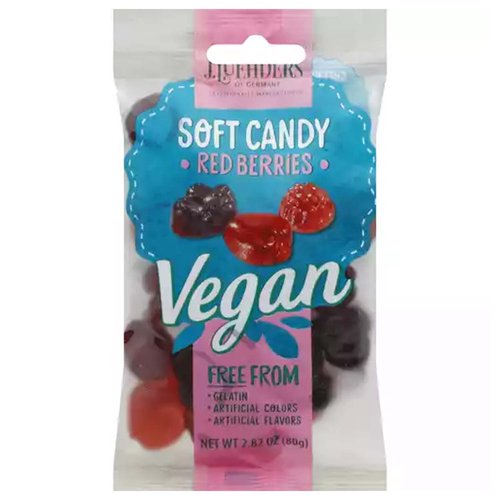 Luehders Vegan Soft Candies, Red Berries