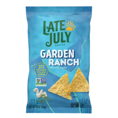 Late July Tortilla Chips Garden Ranch
