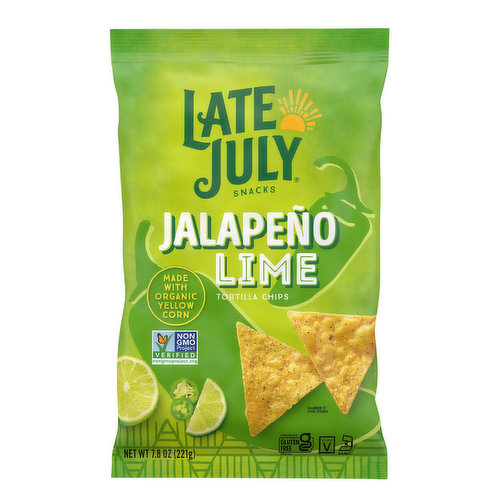 Late July Tortilla Chips Jalapeno Lime