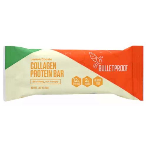 Bulletproof Collagen Protein Bar, Lemon Cookie