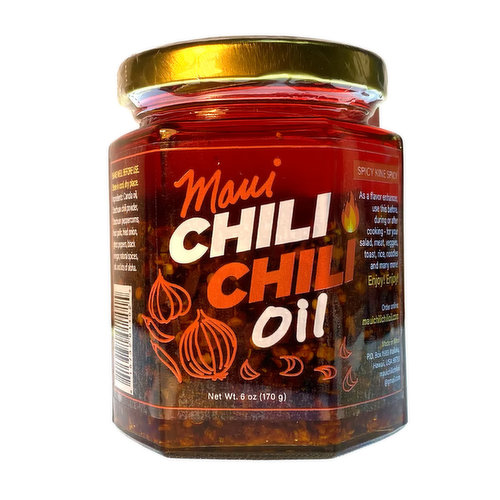 Maui Chili Chili Oil Spicy Kine