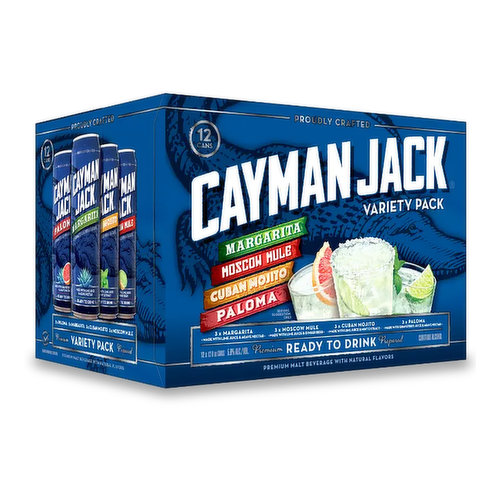 Cayman Jack Margarita Original Variety  (12-Pack)