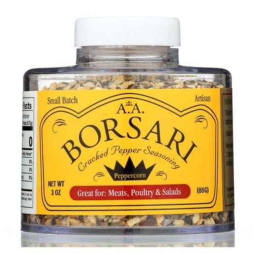 Borsari Seasoning Crckd Pepper