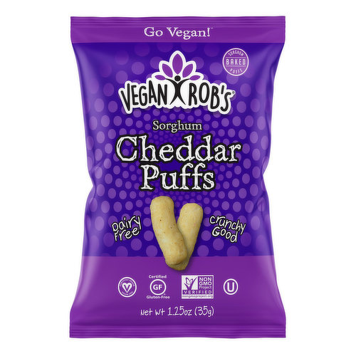 Vegan Rob's Dairy-Free Cheddar Puffs
