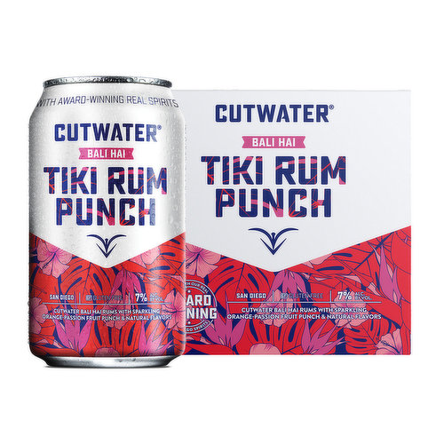 Cutwater Tiki Rum Punch (4-pack)