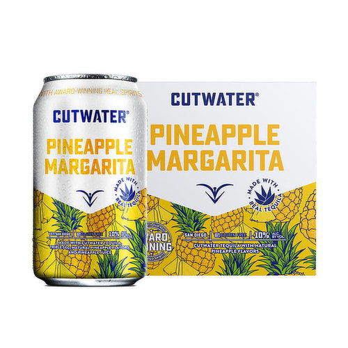 Cutwater Pineapple Margarita (4-pack)