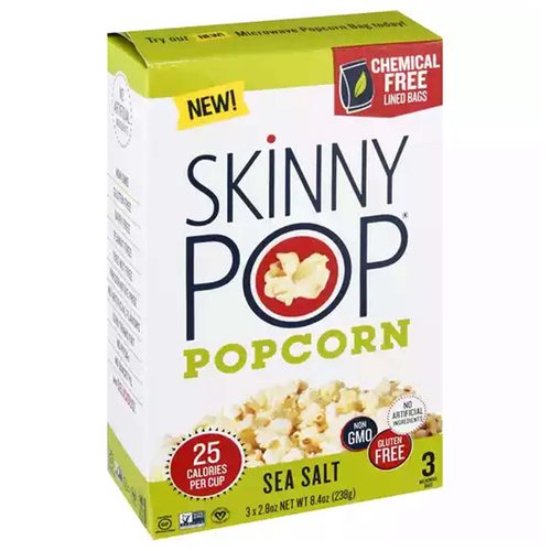 Skinny Sea Salt Pop Popcorn