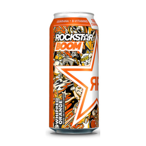 Rockstar Boom Whipped Orange