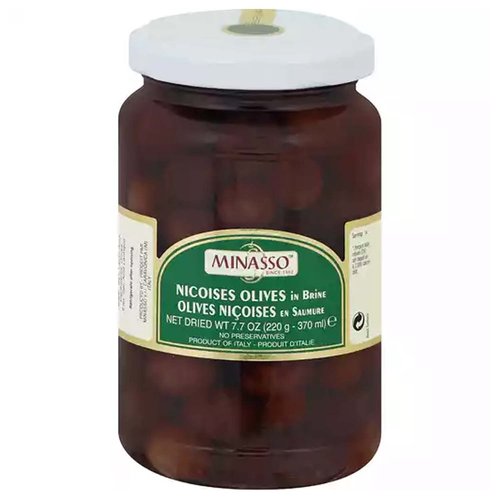 Minasso Nicoise Olives in Brine