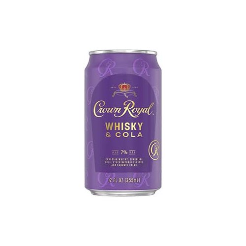 Crown Royal Whiskey & Cola Cocktail (4-pack)