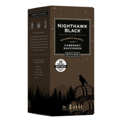 Nighthawk Black Bourbon Barrel Cabernet Sauvignon