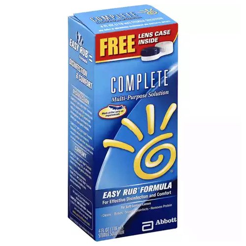 Complete Multi-Purpose Solution for Soft Contact Lenses, 4 Ounce