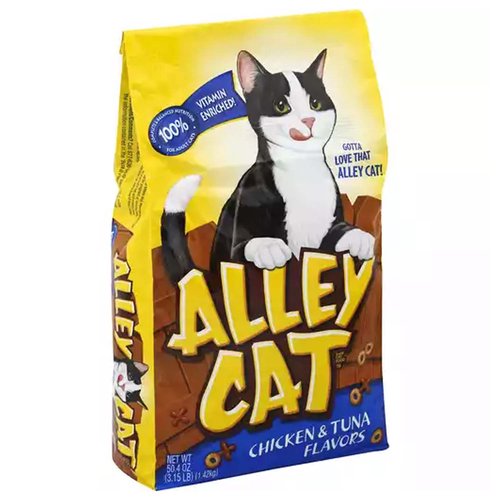 Alley sales cat food