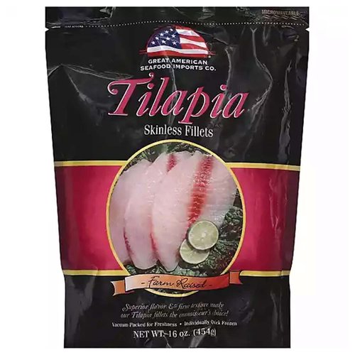 Great American Tilapia Fillets