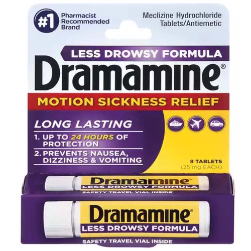 Dramamine Less Drowsy