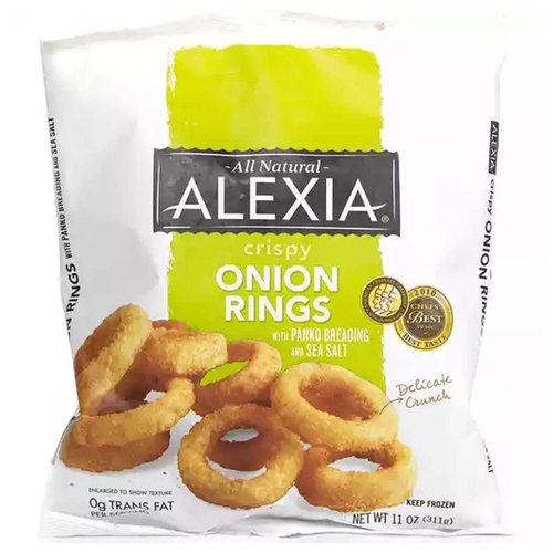 Alexia Onion Rings, Panko & Sea Salt