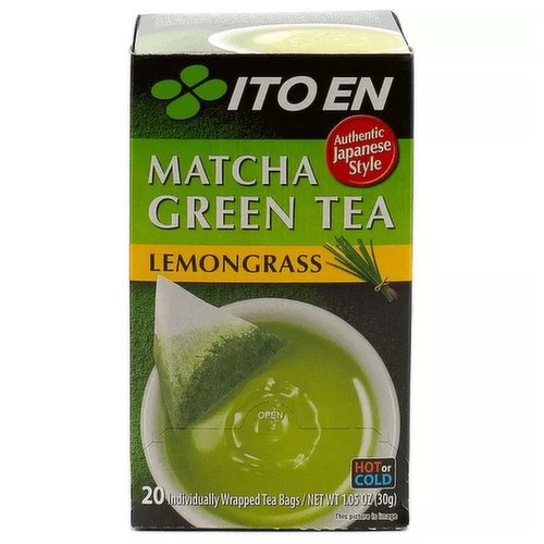 Ito En Matcha Green Tea, Lemongrass