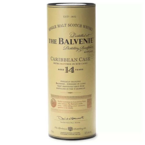 Balvenie 14 Year Caribbean Cask Whisky