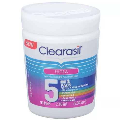 Clearasil Ult 5in1 Facial Pads